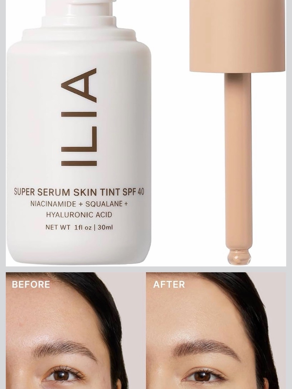 ILIA Super Serum Skin Tint SPF 40 - ST3 Balos - Picture 6 of 6